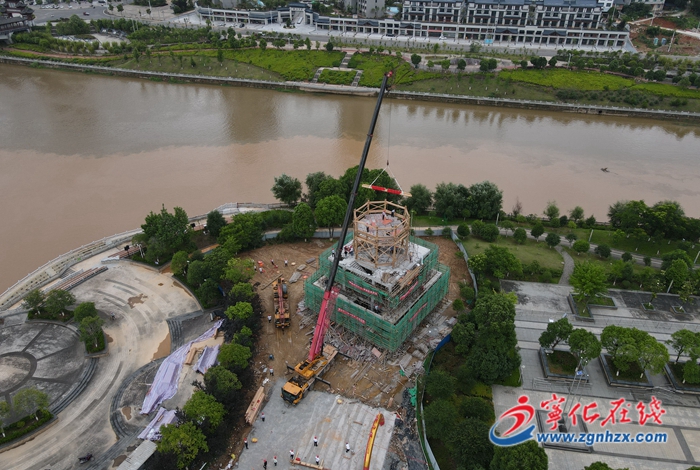 【產(chǎn)業(yè)突破年】寧化文昌閣項目建設(shè)主體基本完工