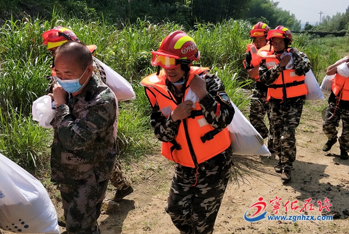 寧化：開展防汛應急救援演練