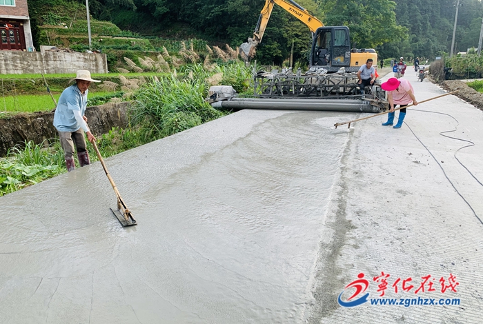 治平畬族鄉：集鎮至雞公崠改擴建第一期工程有序推進