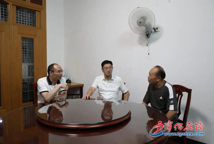 寧化縣領導走訪看望老干部