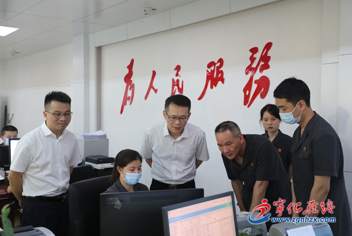 市領導到寧化調研