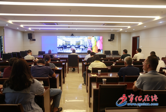 寧化收聽(tīng)收看全市縣鄉(xiāng)干部安全生產(chǎn)應(yīng)急管理和防汛防臺(tái)風(fēng)工作視頻培訓(xùn)會(huì)