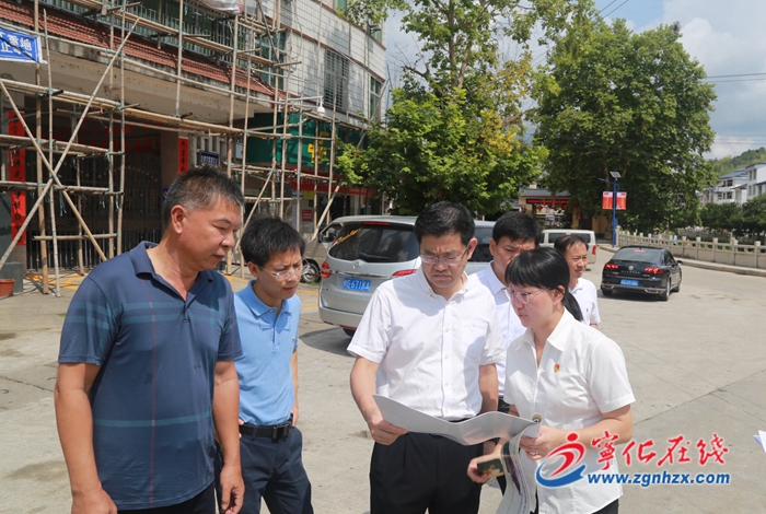 寧化縣領導到鄉鎮調研
