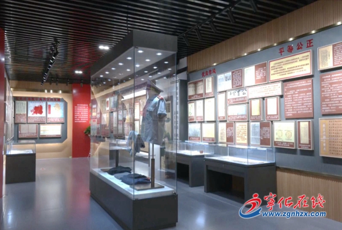 寧化縣人民法院：“紅色法魂”展覽館揭牌