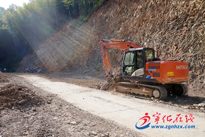 治平畬族鄉：鄉道Y025湖背角至茬口公路改建工程穩步推進