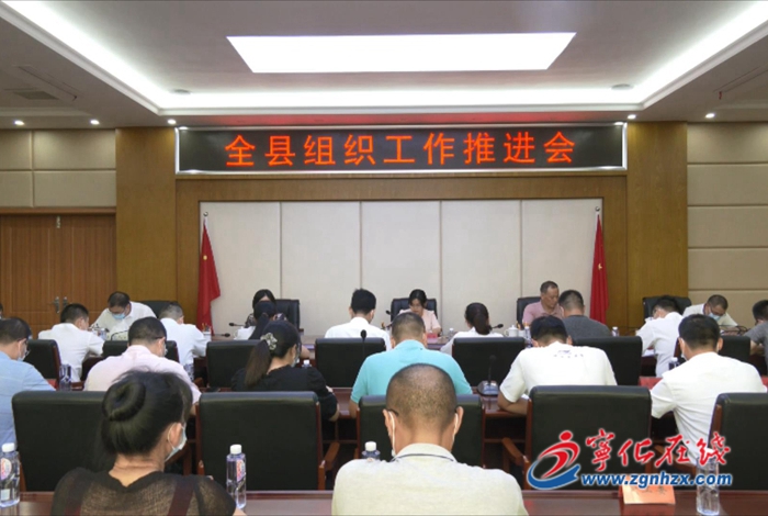 全縣組織工作推進會召開