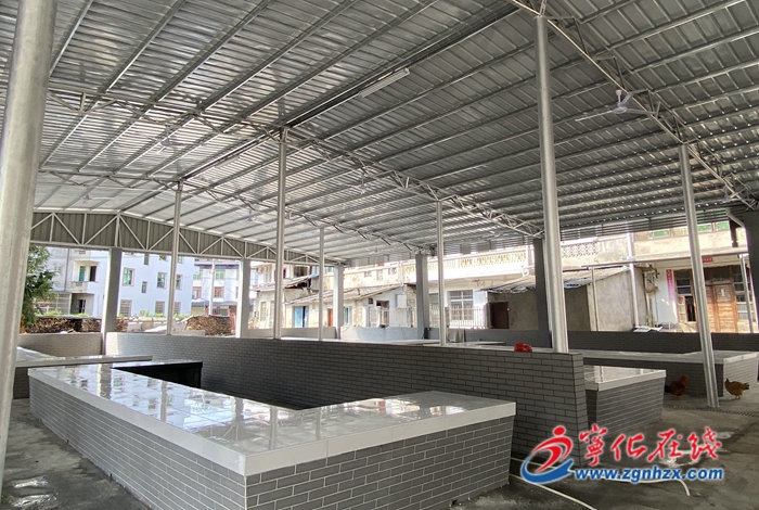 “菜籃子”拎得舒心了！寧化縣方田鄉農貿市場改造完成