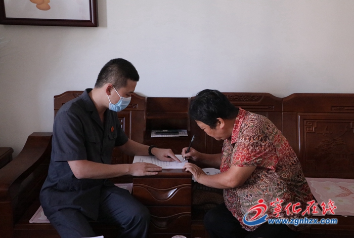 寧化：上門立案辦實事 訴訟服務暖人心