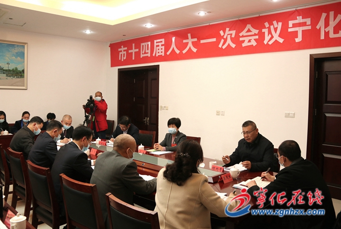 市十四屆人大一次會議寧化代表團審議政府工作、計劃、預算報告