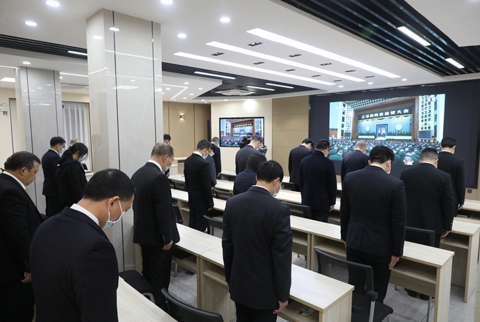 寧化縣組織收聽收看江澤民同志追悼大會(huì)