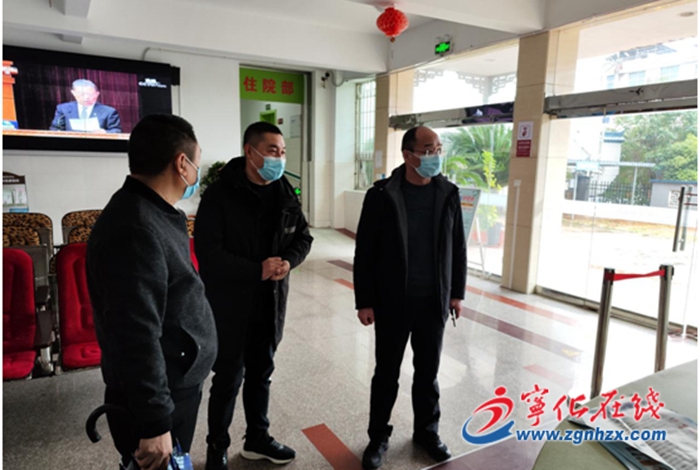 寧化縣領導赴石壁鎮調研疫情防控及防寒防凍工作