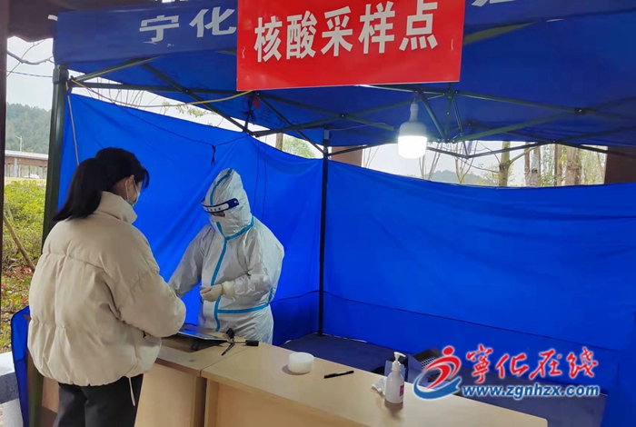 寧化：春節(jié)核酸檢測(cè)“不打烊”