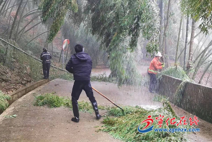 寧化各鄉(xiāng)鎮(zhèn)：積極應對低溫雨雪天氣