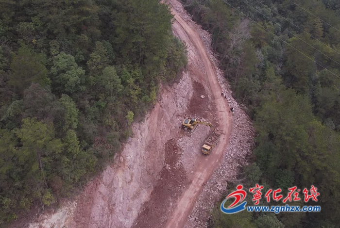 寧化：農村公路項目建設“加速跑” 奮戰“開門紅”