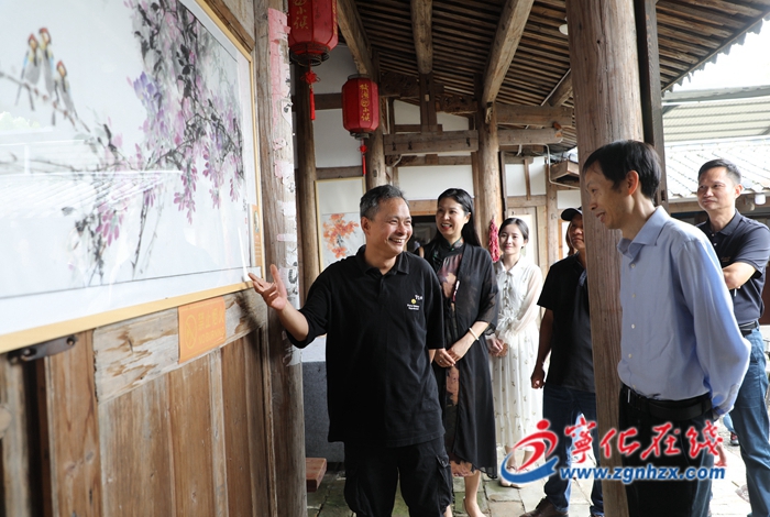 福建書畫名鄉(xiāng)名家中國畫展在寧化舉辦