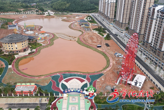 寧化:市重點項目水上兒童公園加快建設