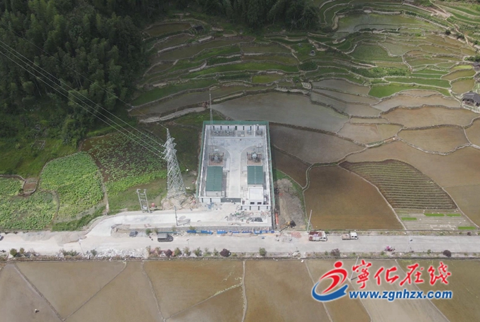 寧化：首個(gè)預(yù)制艙式變電站投入使用