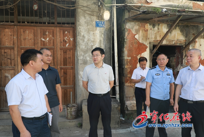 寧化縣領導開展創城工作督查調研