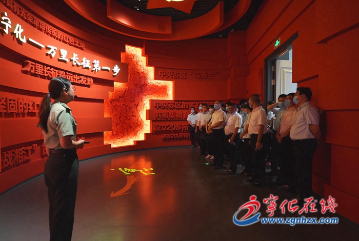 中國建設(shè)銀行福建省分行優(yōu)秀業(yè)務(wù)骨干黨員黨性教育培訓(xùn)班在寧化舉行