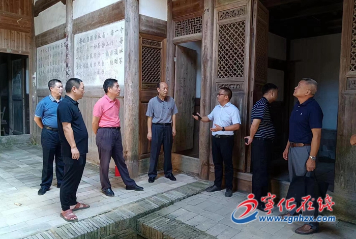 省老促會調研組來寧化調研