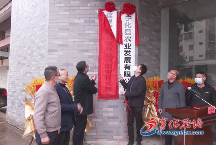 福建寧化翠農種業有限責任公司揭牌