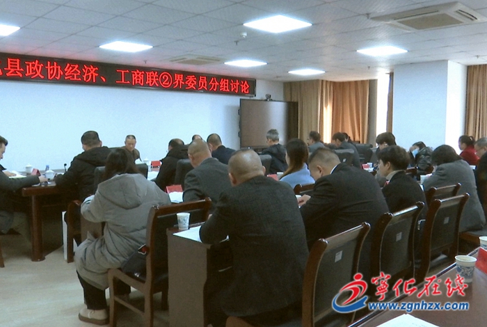 縣政協委員分組討論政協常委會工作報告和提案工作情況報告