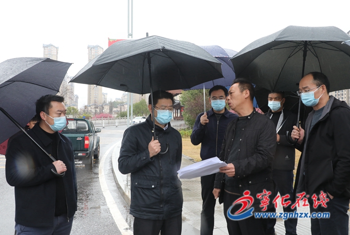 寧化縣領導開展肖家斷面環保問題整改專題調研