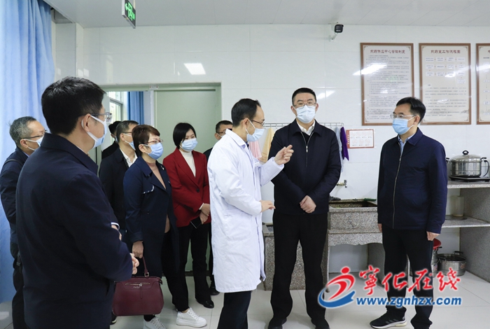 省衛健委調研組來寧化調研