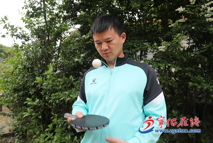 寧化選手在省殘運會中勇奪兩金一銅