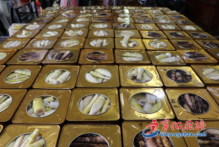 治平畬族鄉(xiāng)筍制品加工生產(chǎn)忙