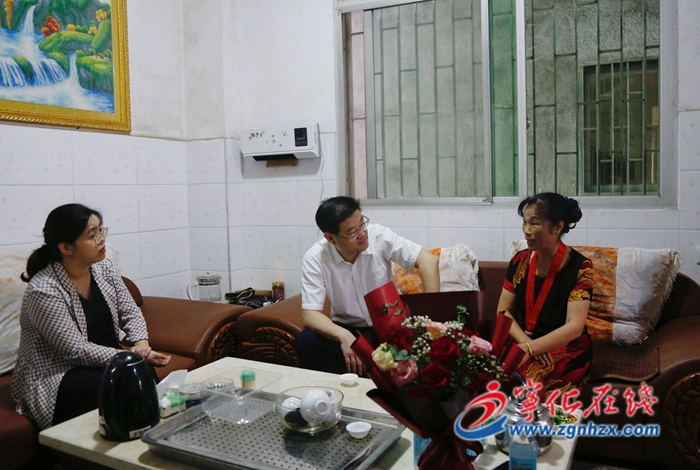 寧化縣領導開展“七一”走訪慰問活動