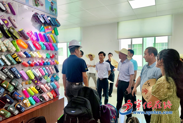 寧化縣領(lǐng)導(dǎo)調(diào)研工業(yè)發(fā)展攻堅(jiān)組工作