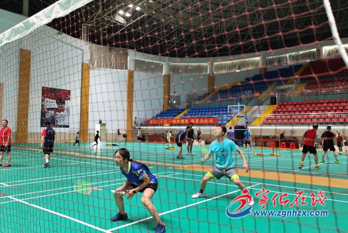 寧化舉辦第二屆“行洛坑鎢礦·協會杯”乒羽團體賽