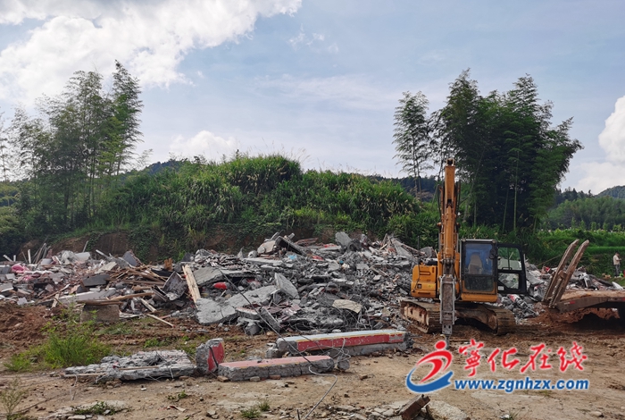 寧化縣安遠鎮扎實推進違法用地整治攻堅工作