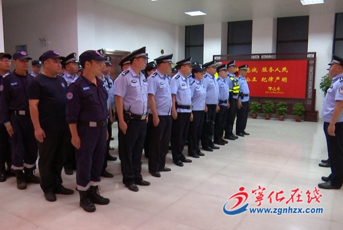 寧化公安開展夏夜治安巡查宣防第三次集中統一行動