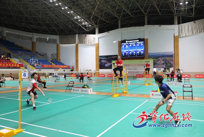 2023年福建省中學生羽毛球聯賽在寧化開賽