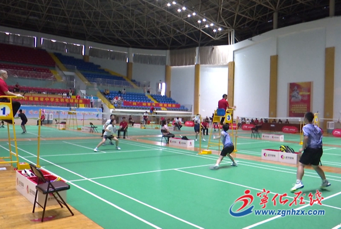 2023年福建省中學生羽毛球聯賽在寧化圓滿落幕