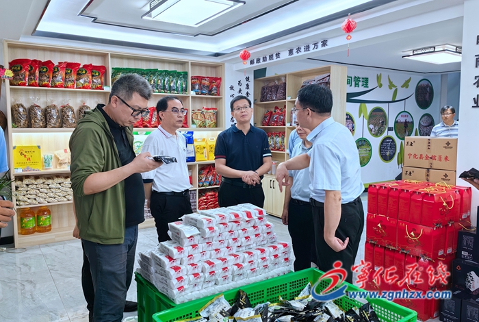 上海市供銷社到寧化開展對口合作調研