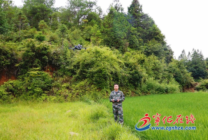 寧化：“天眼”無人機上崗巡林