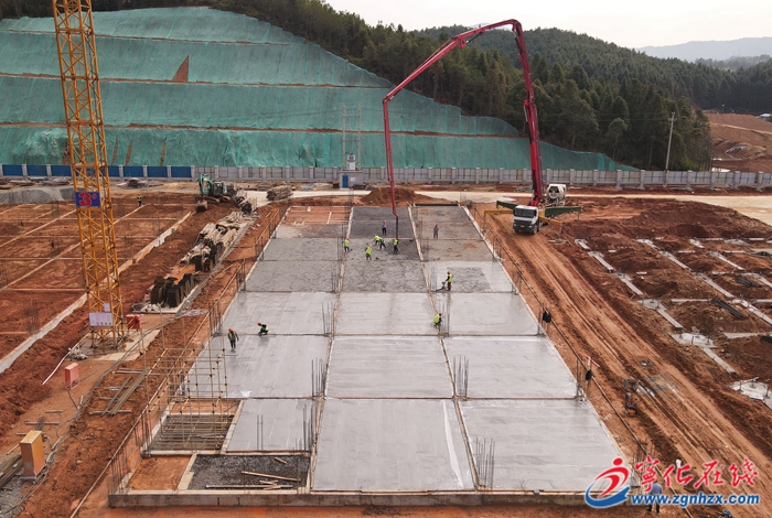 寧化凱爾邁文創(chuàng)產(chǎn)業(yè)園建設(shè)項目建設(shè)如火如荼