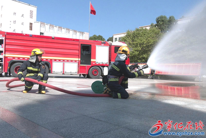 寧化縣舉行反恐處突綜合演練