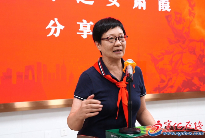 開國將軍后代走進寧化校園，講述少共國際師傳奇