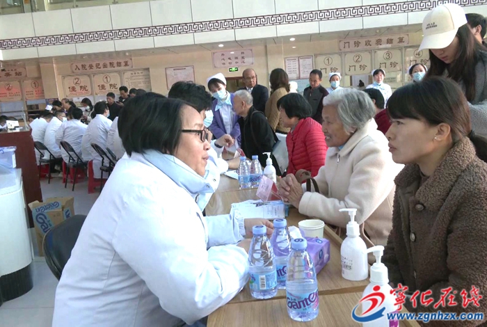 上海嘉定區醫療專家團隊來寧化開展大型義診活動