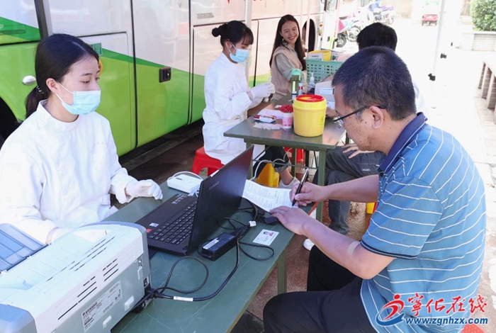 寧化市民踴躍參與無償獻血活動