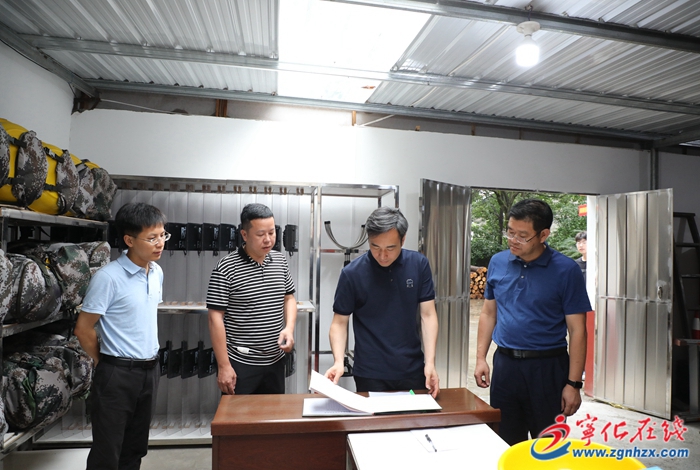 市縣領導督導檢查防御第3號臺風“格美”工作