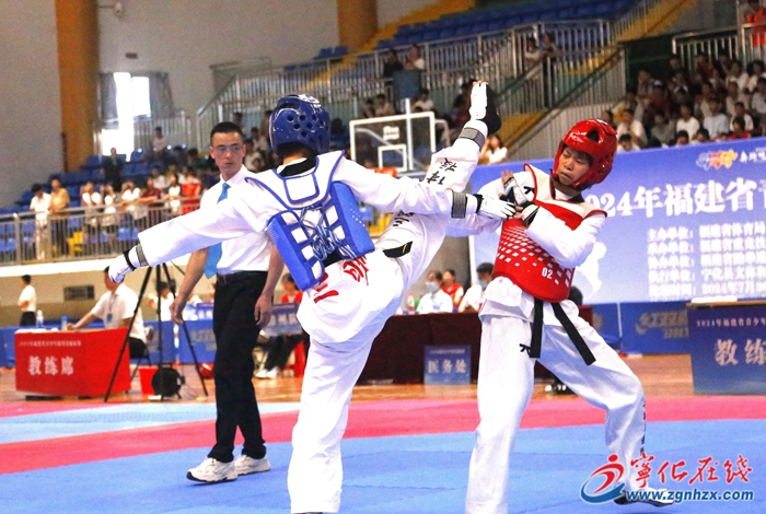 2024年福建省青少年跆拳道錦標賽在寧化開賽