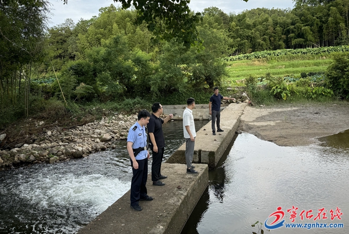 安遠鎮: 強化巡河執法，筑牢河道生態