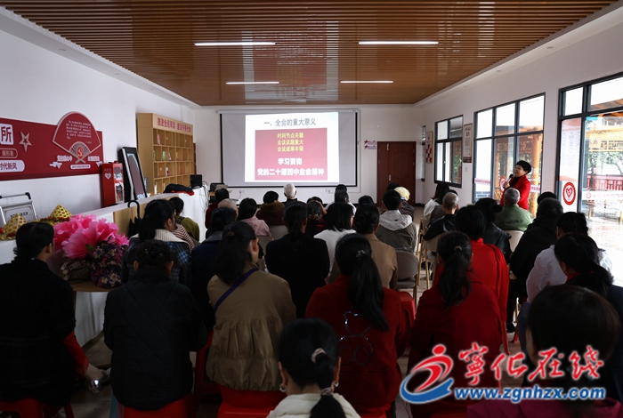 寧化開展學習貫徹黨的二十屆四中全會精神宣講活動