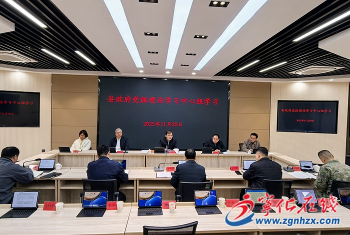寧化縣政府黨組理論學(xué)習(xí)中心組學(xué)習(xí)會議召開