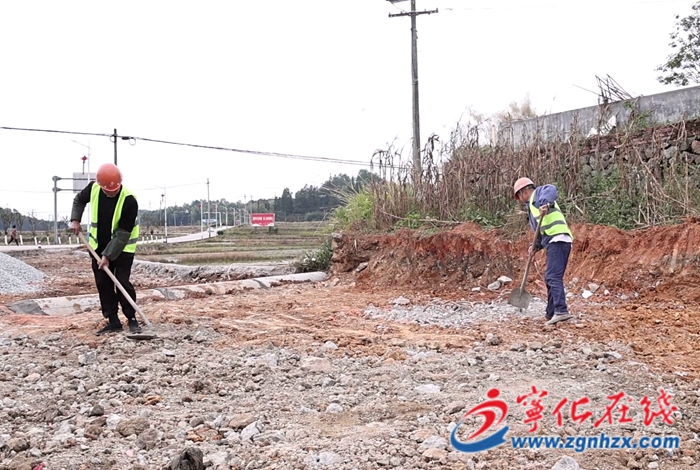 寧化中沙鄉：加快道路修建改造 拓寬美麗鄉村之路